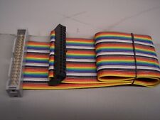 1ft 40-Pin (2x20) Female IDC to Male IDC 2.54mm Pitch Flat Ribbon Cable picture