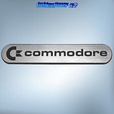 COMMODORE 68x13mm Emblem D 64 A1200 Sticker Badge Decal Logo Aufkleber C64 C128 picture