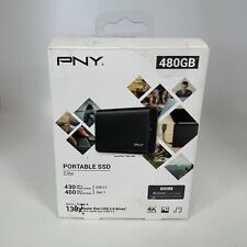 PNY Elite 480GB Portable SSD (PSD1CS1050480FFS)  External Hard Drive SSD USB 3.1 picture