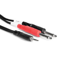 Hosa CMP-159 Stereo Breakout, 3.5 mm TRS to Dual 1/4 in TS, 10 ft Cable picture