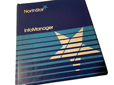 NorthStar InfoManager MANUAL NO DISKETTES VINTAGE LAST ONE COLLECTIBLE QTY-1 picture