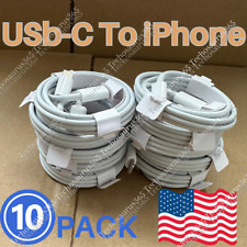 1/10 Lot 20W Charger Cable Type USB C PD Cord For iPhone 14 13 12 11Pro Max iPad picture