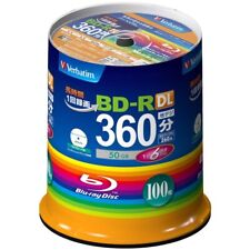 Verbatim Blank Blu-ray BD-R DL VBR260RP100SV1 50GB 1-6x 100 discs -New picture