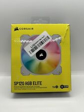 New~CORSAIR SP120 RGB ELITE Performance 120mm PWM Single Fan CO-9050108-WW iCUE picture