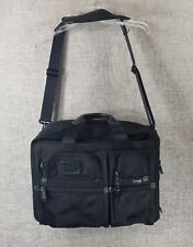 Tumi T-Pass Travel Bag 26145DH Expandable Briefcase Business Black  15