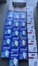 Epson LOT OF 29  Stylus 3000 PRO 5000 Ink Cartridges Yellow Cyan Magenta Expired picture