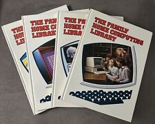 The Family Home Computing Library 1984 Complete Set Of 4 Commodore Apple IBM GUC picture