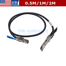 12Gbps QSFP SFF 8436 to Mini SAS SFF 8644 External Mini SAS Cable 0.5~2 Meters picture