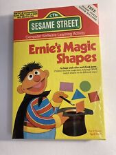 New Sealed 1980’s Sesame Street Ernie’s Magic Shapes 3-5 Yr. IBM Tandy picture