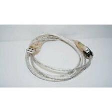 Silver translucent Cable USB to USB-B 1.5M  M/M male to male high speed picture