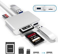XQD Card Reader USB 3.0 SD(HC/XC) TF Card Reader with USB3.0x2 Fast Up to 5Gbps picture