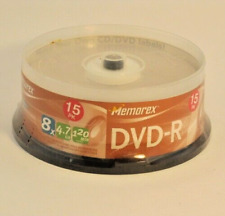 NEW SEALED Memorex DVD-R 15 Pack Spindle/Cake Box 8X 4.7GB 120Min   picture