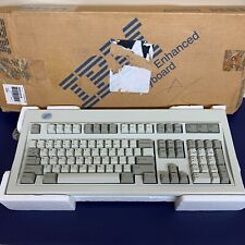 IBM Model M Mechanical Keyboard 1995 wired PS/2 w/ USB Adapter and Original Box picture