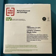 TRU RED Canon PG-240XL Black/Tri-Color Remanufactured High Yield Ink 2/PK SEALED picture