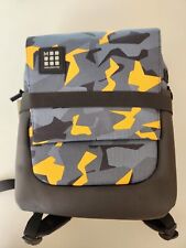 NWT Moleskine ID Small Backpack Digital Devices 13'' Black/Yellow picture