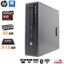 HP A10 CPU 32GB RAM 512GB SSD 705 G1 SFF WiFi Bluetooth HDMI Computer Windows 10 picture