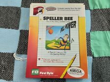 Amiga Commodore Speller Bee Spell of The Talking Notebook Series First Byte 1985 picture