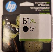 HP 61XL BLACK GENUINE INK CARTRIDGE - (CH563WN) EXP. 2025. BRAND NEW picture