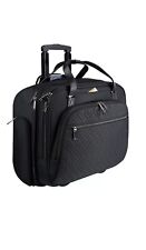 EMPSIGN Rolling Laptop Bag, 15.6 Inch Roller Briefcase with Wheel, Rolling Un... picture