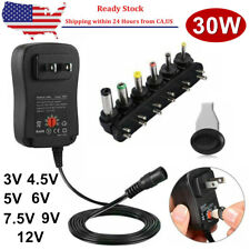 30W Universal AC to DC Adjustable Power Adapter Supply Charger for Electronics ~ picture