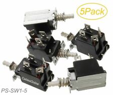 5-Pack Replacement AT Power Supply Push Button Switch picture