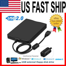 USB 2.0 3.5inch Portable External Floppy Disk Drive 1.44Mb Reader FDD PC Laptop picture