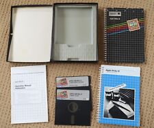 APPLE III COMPUTER APPLE WRITER III MISC ITEMS, DISKETTES & BOX picture