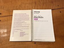 Commodore 128 PC Word Writer User's Manual Vintage Computing TIMEWORKS 1982 picture