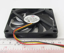 1pc Brushless DC Cooling Fan 80x80x10mm 8010 11 blades 12V 0.15A 3pin Connector picture