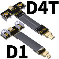 Micro HDMI-compatible Male to Male/Female Extension HD D Type FPV FPC Flat Cable picture
