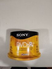 SONY DVD-R 50 Pack 4.7 GB 120 Min Blank Media Disc NEW / SEALED Original Package picture