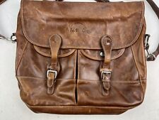 Barrington Florentine Leather Laptop/Messenger Bag with Shoulder Strap FedEx Cup picture