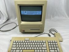 Vintage 1986 Apple Macintosh SE Computer Working With Keyboard And Mouse picture