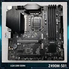 MSI Z490M-S01 LGA 1200 DDR4 Intel Z490 SATA 6Gb/s  Micro ATX Intel Motherboard picture