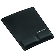Fellowes Mouse Pad/Wrist Support with Mircoban Protection, Black (9181201) picture