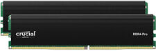 Crucial - Pro 32GB Kit (2x16GB) DDR4 3200MHz C22 UDIMM Desktop Memory Kit - B... picture