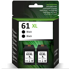 61XL Black Color Ink Cartridges For HP 61 ENVY 4500 4505 5530 5535 DeskJet 2545 picture