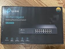 TL-SG1016D - TP-LINK 16-Port Gigabit Ethernet 10/100/1000Mbps Rack Mount Switch picture