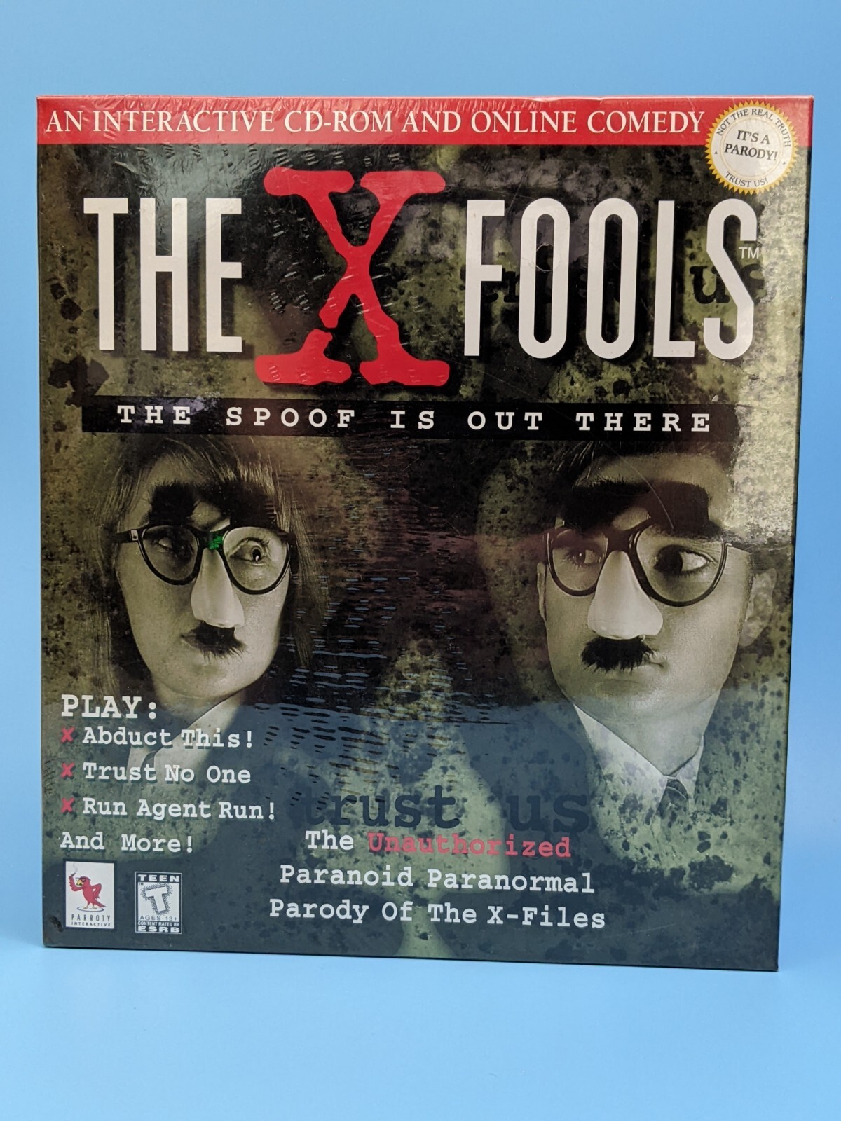 The X Fools Parody: Big Box CD-ROM Software / VTG 1997 Windows & Power Mac (NEW)