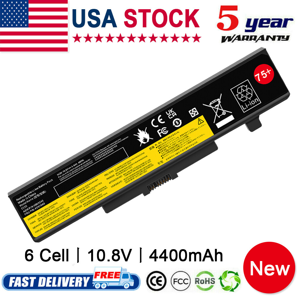Battery For Lenovo ThinkPad E430 E431 E435 E440 E445 E530 E531 E535 E540 75+ USA