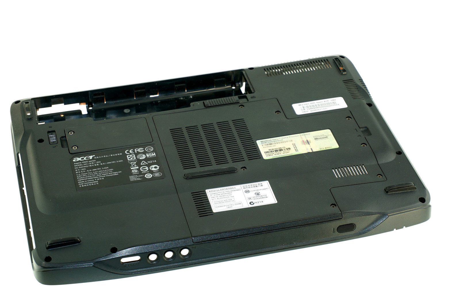 3BZ03BATN00 GENUINE ACER BASE W/ COVER ASPIRE 4520-5458 Z03 (GRADE B) (AF73)