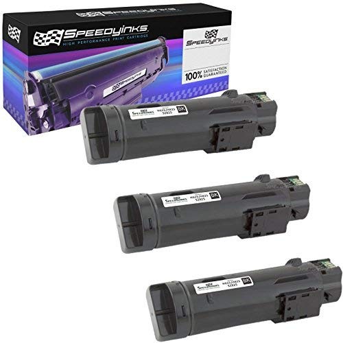 3pk Comp Black Toner Cartridge for Dell H625 H825cdw S2825cdn 593BBOW N7DWF