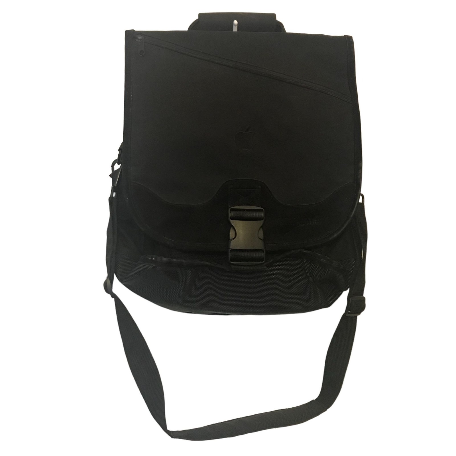 Kensington Black Apple Laptop Convertible Backpack Messenger Bag