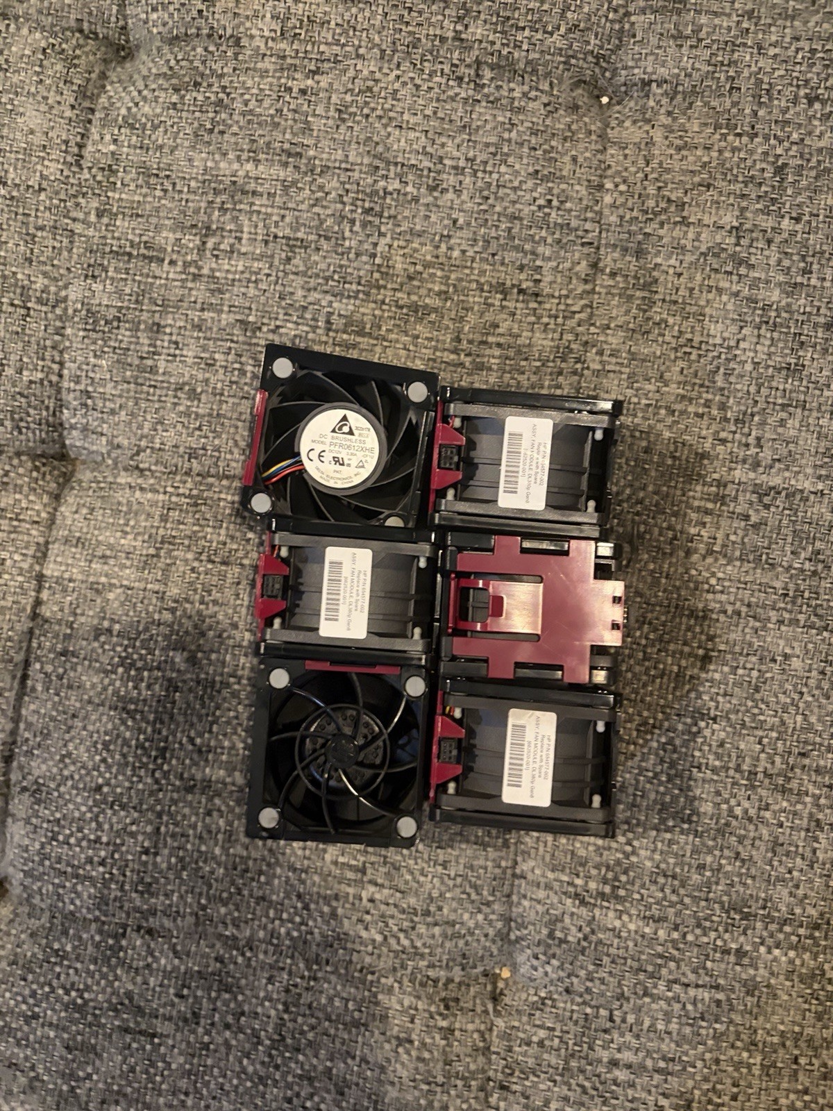 *Lot of 6* HP ProLiant DL380p Gen8 662520-001 654577-002 G8 Server Fan Module