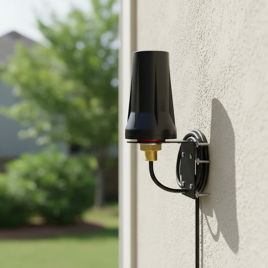 Omni-Directional 4G LTE Outdoor Antenna, SMA Male, Waterproof for Rugged Use
