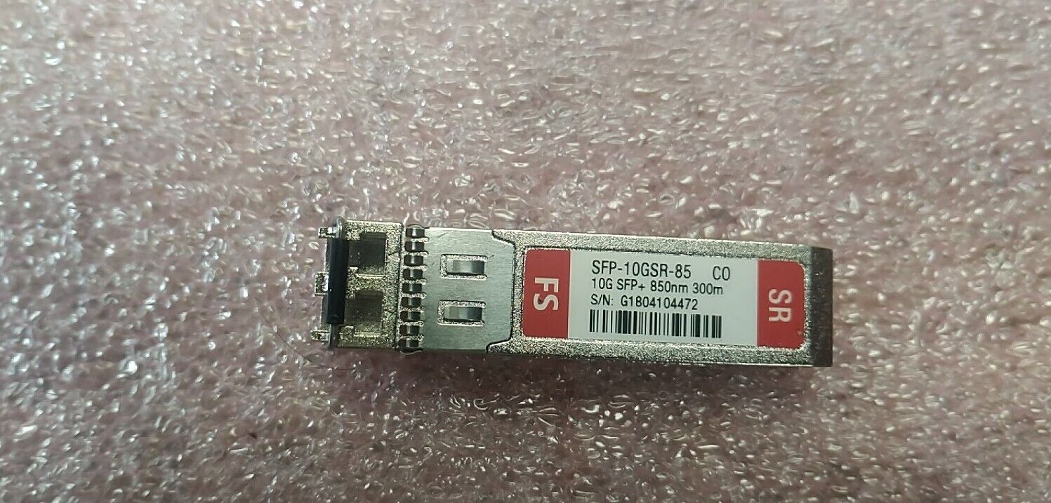 FS SFP-10G-SR Compatible 10GBase-SR SFP+ Transceiver Module 850nm 300m
