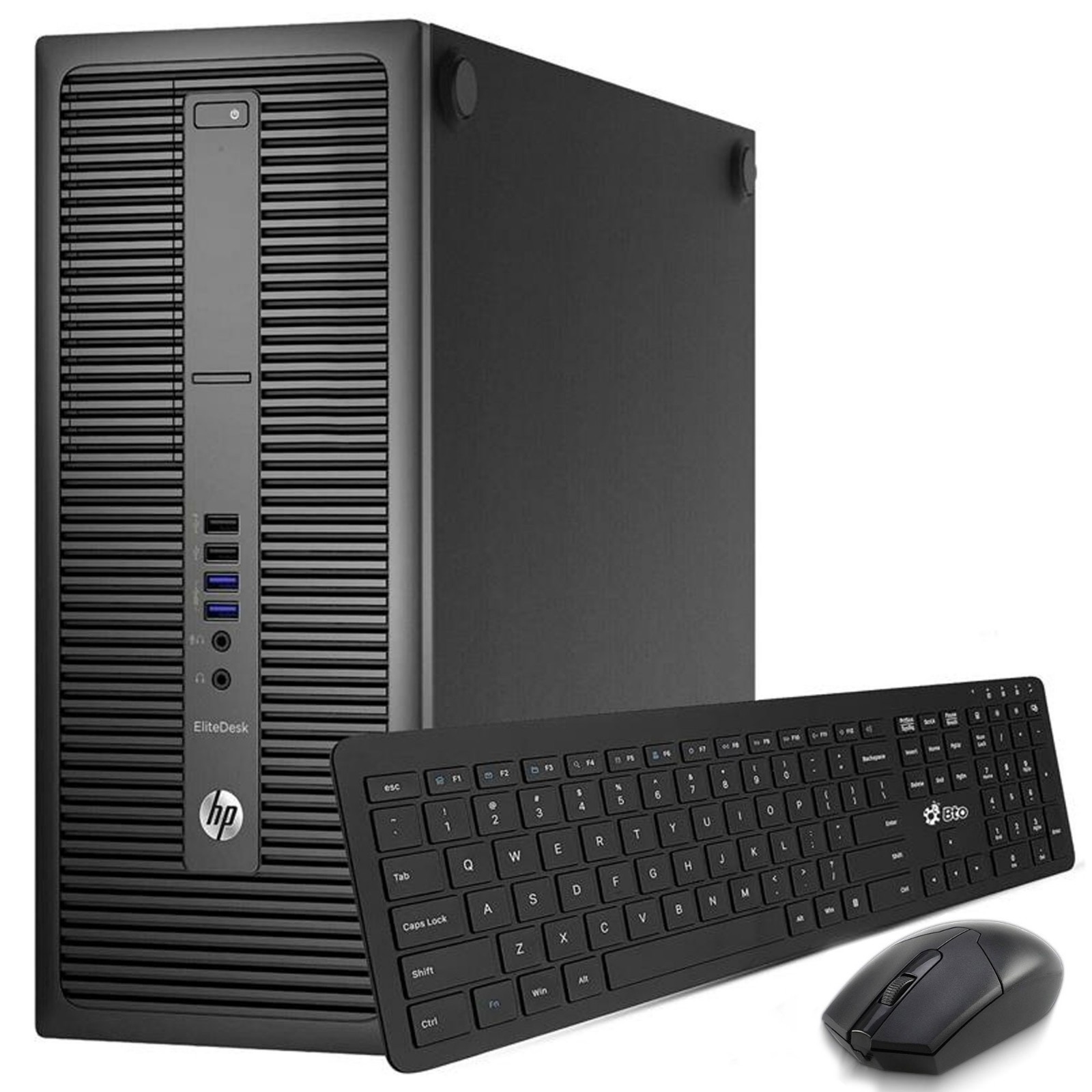HP 800 G2 Tower PC Intel i7-6th 8GB RAM 256GB SSD Wireless-KB&M Wi-Fi Windows 11