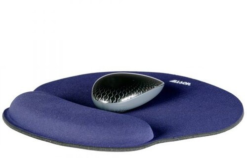 Allsop 30206 Memory Foam Mouse Pad - Ergonomic Wrist Rest Stress (Blue) [New ]