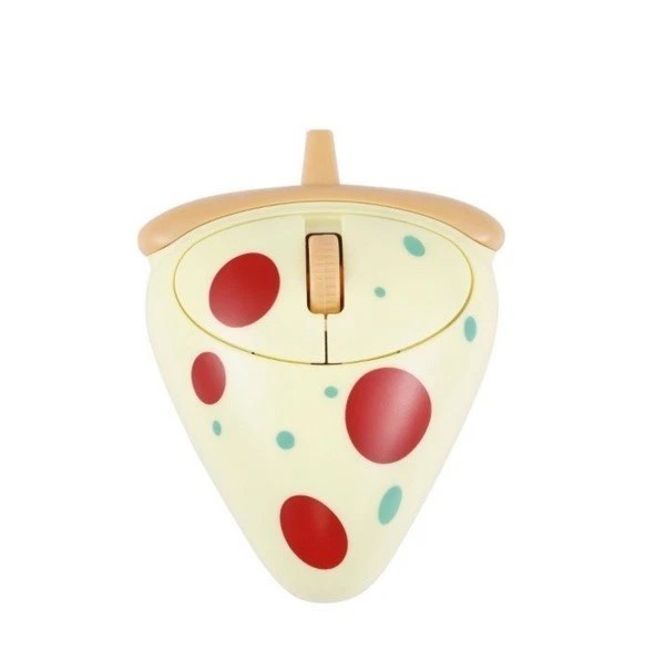 Target Bullseye Playground Vivitar 2025 Pizza Shaped Wireless Computer Mouse NEW