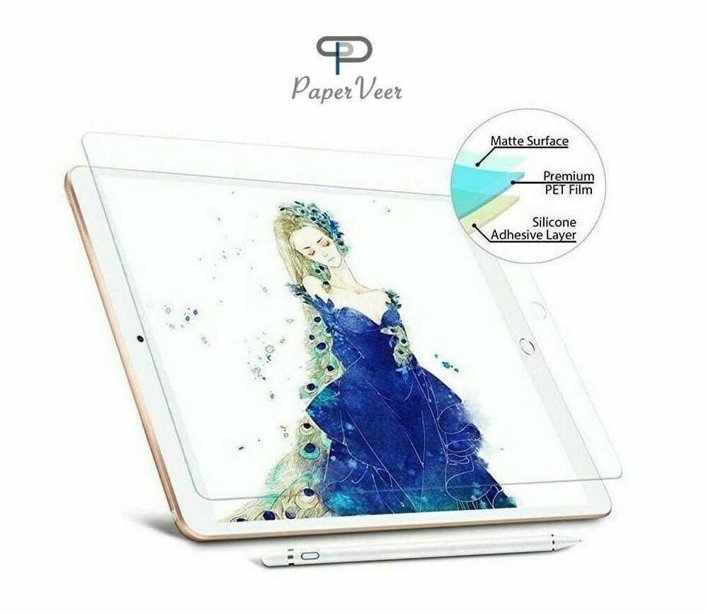 Paper Feel Matte Finish Film Anti-Glare Screen For IPad 10.2 In. IPad 8 